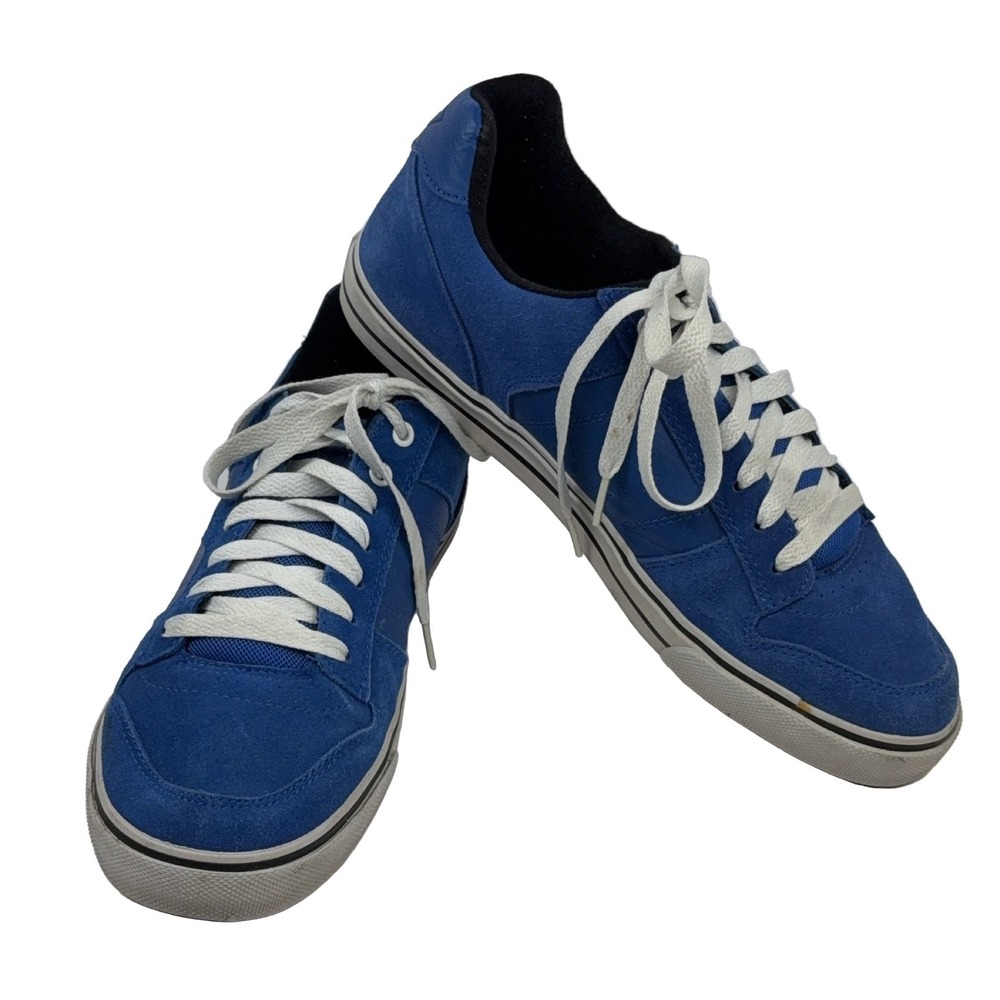 Shaun White Skate Shoes Men's Blue Size 13 Sneakers Leather Skateboarding Suede
